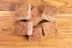 Turkey tripe heart cube, a nutritious blend of turkey tripe and heart, providing a flavourful and balanced meal for your beloved pet's optimal health.