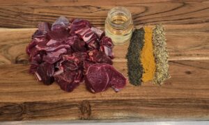 Venison and superfoods - raw pet food